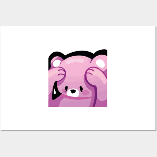 MayoNo cute bear emoji - pixieguts Posters and Art